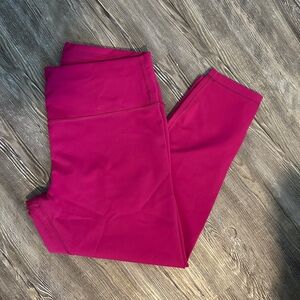 lululemon Leggings - Raspberry